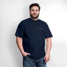 Load image into Gallery viewer, Unisex Jesus is the Way Tee - navy