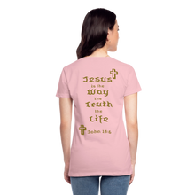 Load image into Gallery viewer, Women’s Jesus is the Way Tee - pink