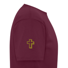 Load image into Gallery viewer, Unisex Jesus is the Way Tee - burgundy