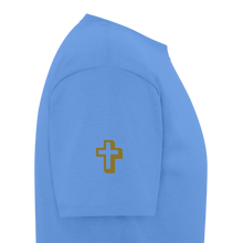 Load image into Gallery viewer, Unisex Jesus is the Way Tee - carolina blue