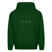 Load image into Gallery viewer, God is Love Gold Letter Hoodie - forest green