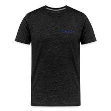 Load image into Gallery viewer, Men's God is Love (Blue Letter) Tee - charcoal grey