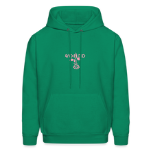 Load image into Gallery viewer, Unisex VonJo Floral (Pink Letter) Hoodie - kelly green