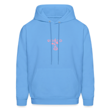 Load image into Gallery viewer, Unisex VonJo Floral (Pink Letter) Hoodie - carolina blue