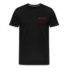 Load image into Gallery viewer, Men's God is Love (Red Letter) Tee - black