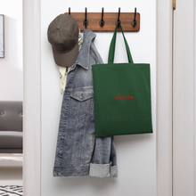 Load image into Gallery viewer, God is Love Tote Bag - forest green