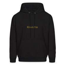 Load image into Gallery viewer, God is Love Gold Letter Hoodie - black