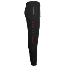 Load image into Gallery viewer, Unisex God is Love Joggers Red Letters - black/asphalt