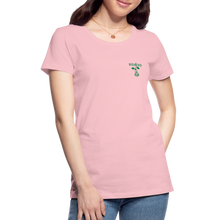 Load image into Gallery viewer, Women's VonJo Floral (Green Letter) Tee - pink