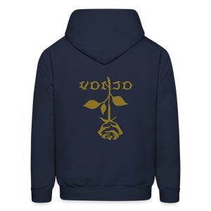 VonJo Rose Gold Letter Sweatshirt - navy