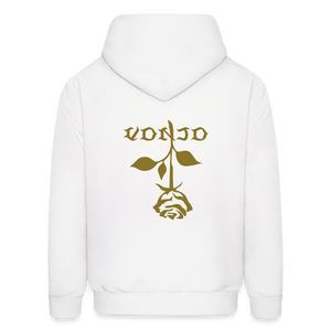 VonJo Rose Gold Letter Sweatshirt - white