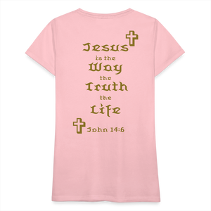 Women’s Jesus is the Way Tee - pink