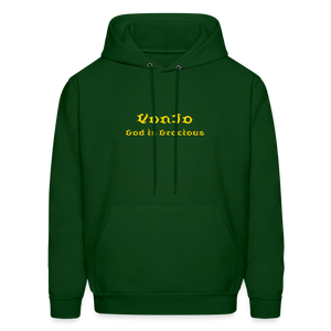 Unisex Jesus is the Way Hoodie - forest green