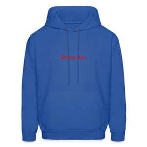 Unisex God is Love Hoodie (Red Letters) - royal blue