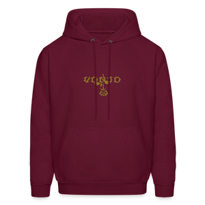 VonJo Rose Gold Letter Sweatshirt - burgundy