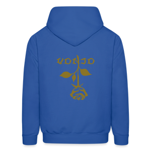 VonJo Rose Gold Letter Sweatshirt - royal blue