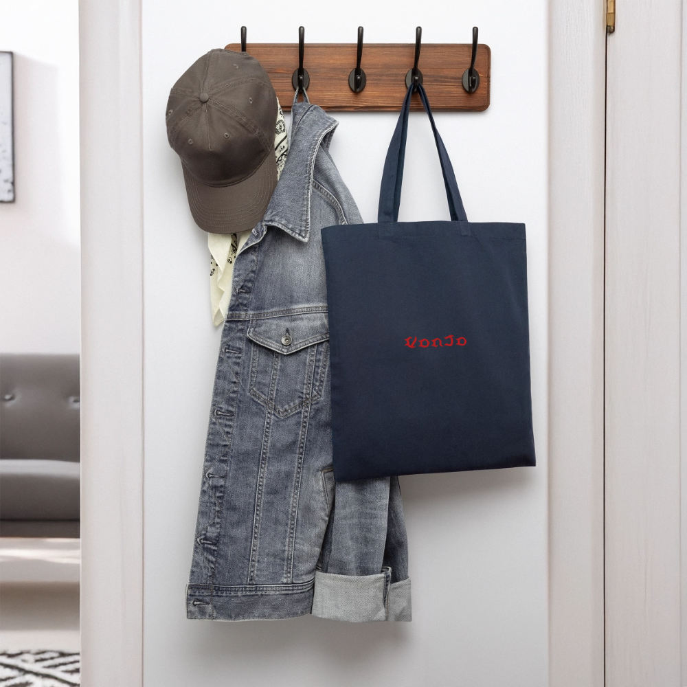 God is Love Tote Bag - navy