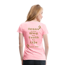 Load image into Gallery viewer, Women’s Jesus is the Way Tee - pink
