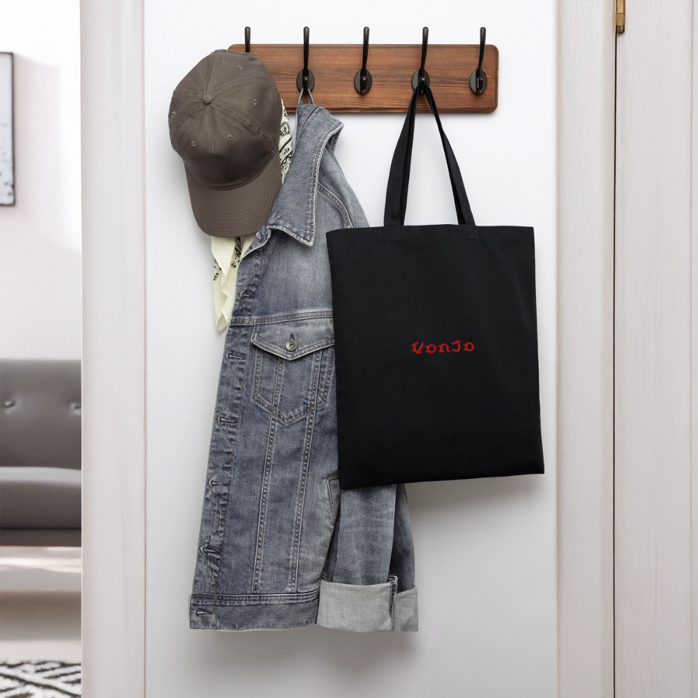God is Love Tote Bag - black