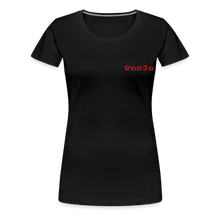 Load image into Gallery viewer, Women’s God is Love (Red Letter) Tee - black
