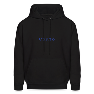 Unisex God is Love Royal Blue Letter Hoodie - black