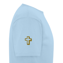 Load image into Gallery viewer, Unisex Jesus is the Way Tee - powder blue
