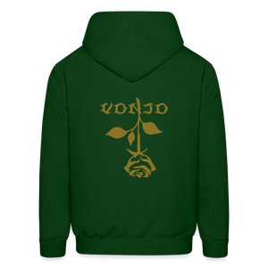 VonJo Rose Gold Letter Sweatshirt - forest green