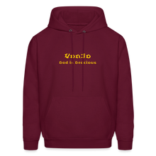 Load image into Gallery viewer, Unisex Jesus is the Way Hoodie - burgundy
