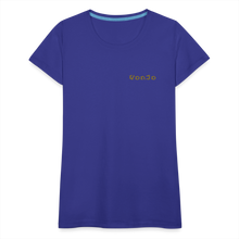 Load image into Gallery viewer, Women’s Jesus is the Way Tee - royal blue

