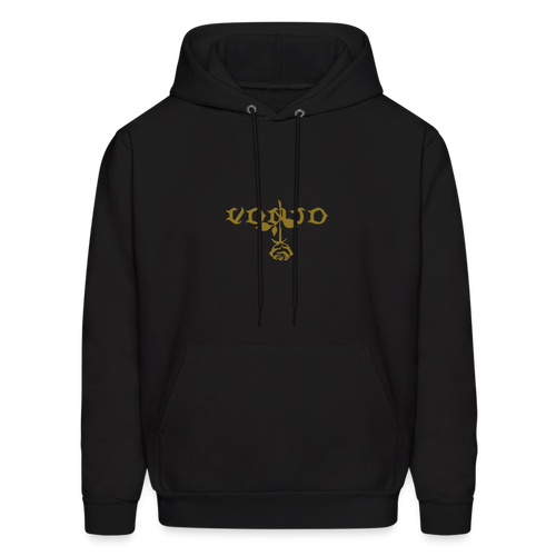 VonJo Rose Gold Letter Sweatshirt - black