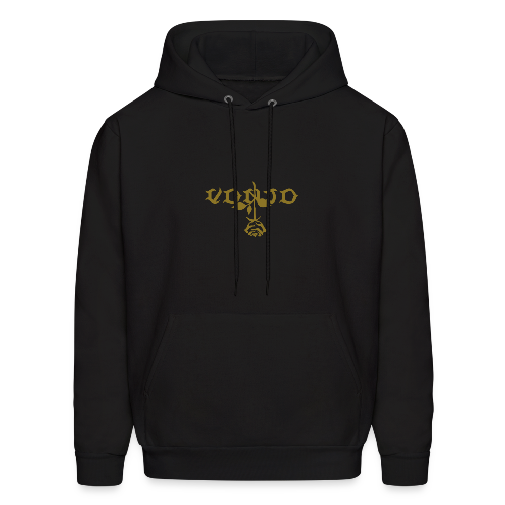 VonJo Rose Gold Letter Sweatshirt - black