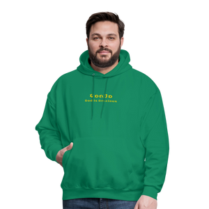 Unisex Jesus is the Way Hoodie - kelly green