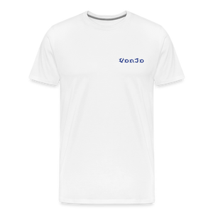 Men's God is Love (Blue Letter) Tee - white