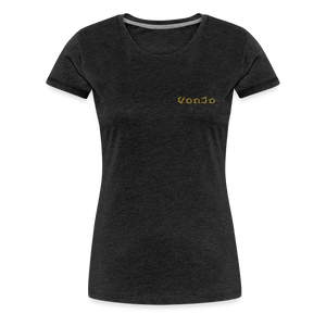 Women’s Jesus is the Way Tee - charcoal grey