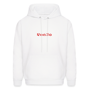 Unisex God is Love Hoodie (Red Letters) - white