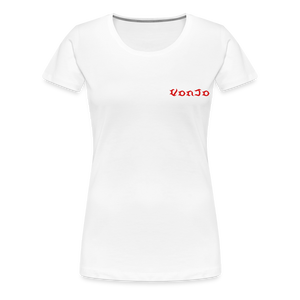 Women’s God is Love (Red Letter) Tee - white