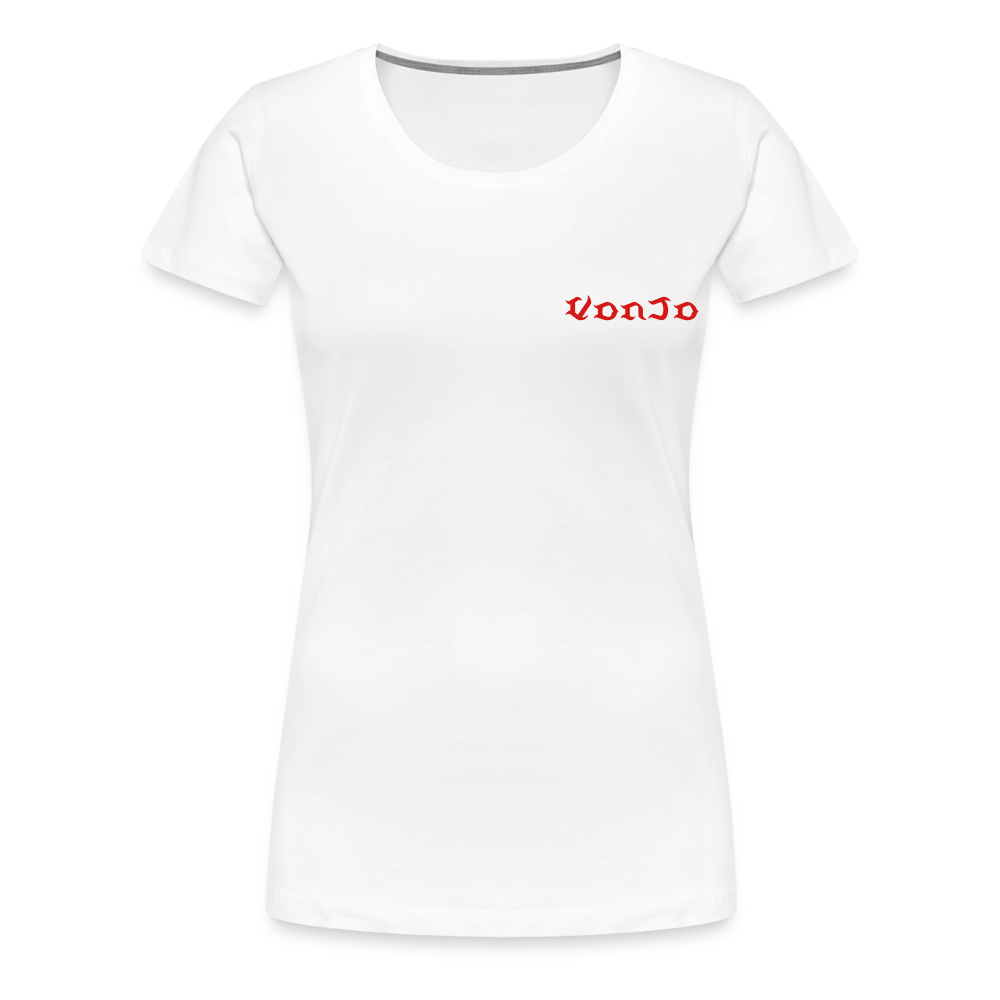 Women’s God is Love (Red Letter) Tee - white