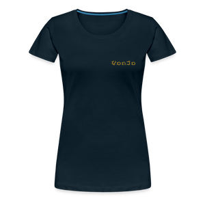 Women’s Jesus is the Way Tee - deep navy