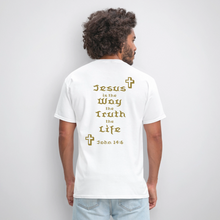 Load image into Gallery viewer, Unisex Jesus is the Way Tee - white
