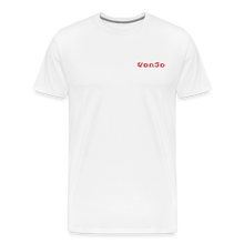 Load image into Gallery viewer, Men&#39;s God is Love (Red Letter) Tee - white
