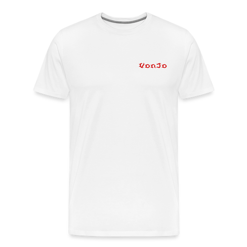 Men's God is Love (Red Letter) Tee - white