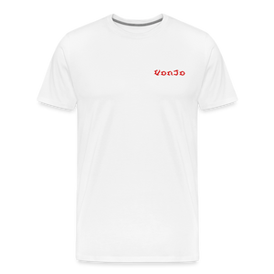 Men's God is Love (Red Letter) Tee - white