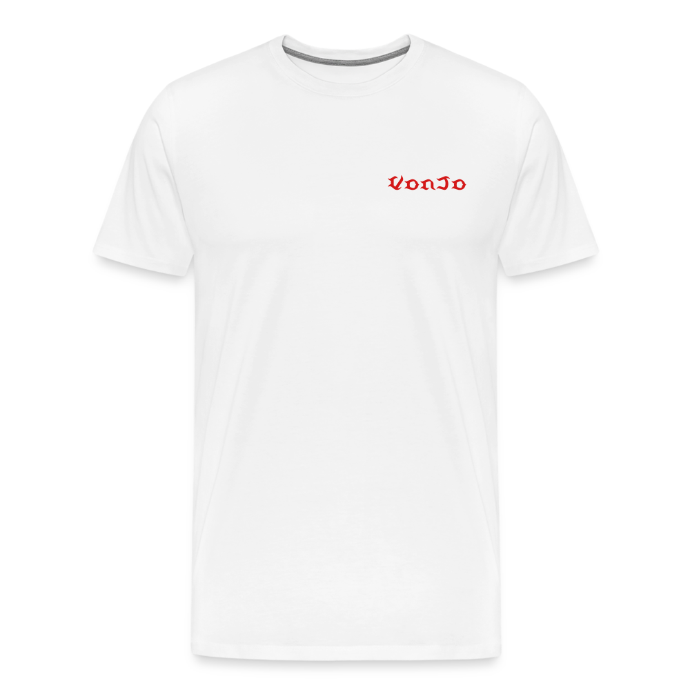 Men's God is Love (Red Letter) Tee - white