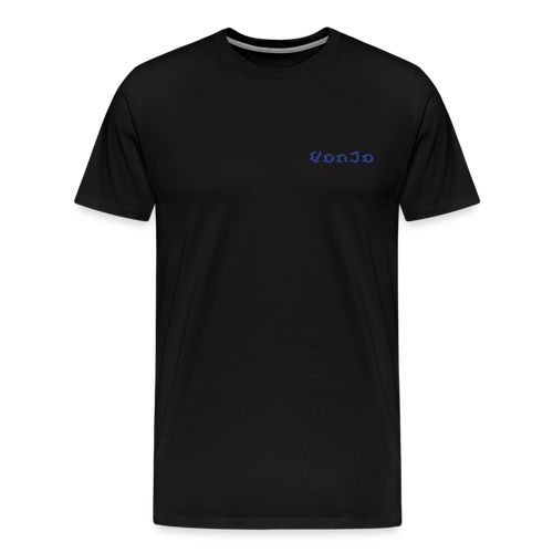 Men's God is Love (Blue Letter) Tee - black