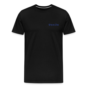 Men's God is Love (Blue Letter) Tee - black