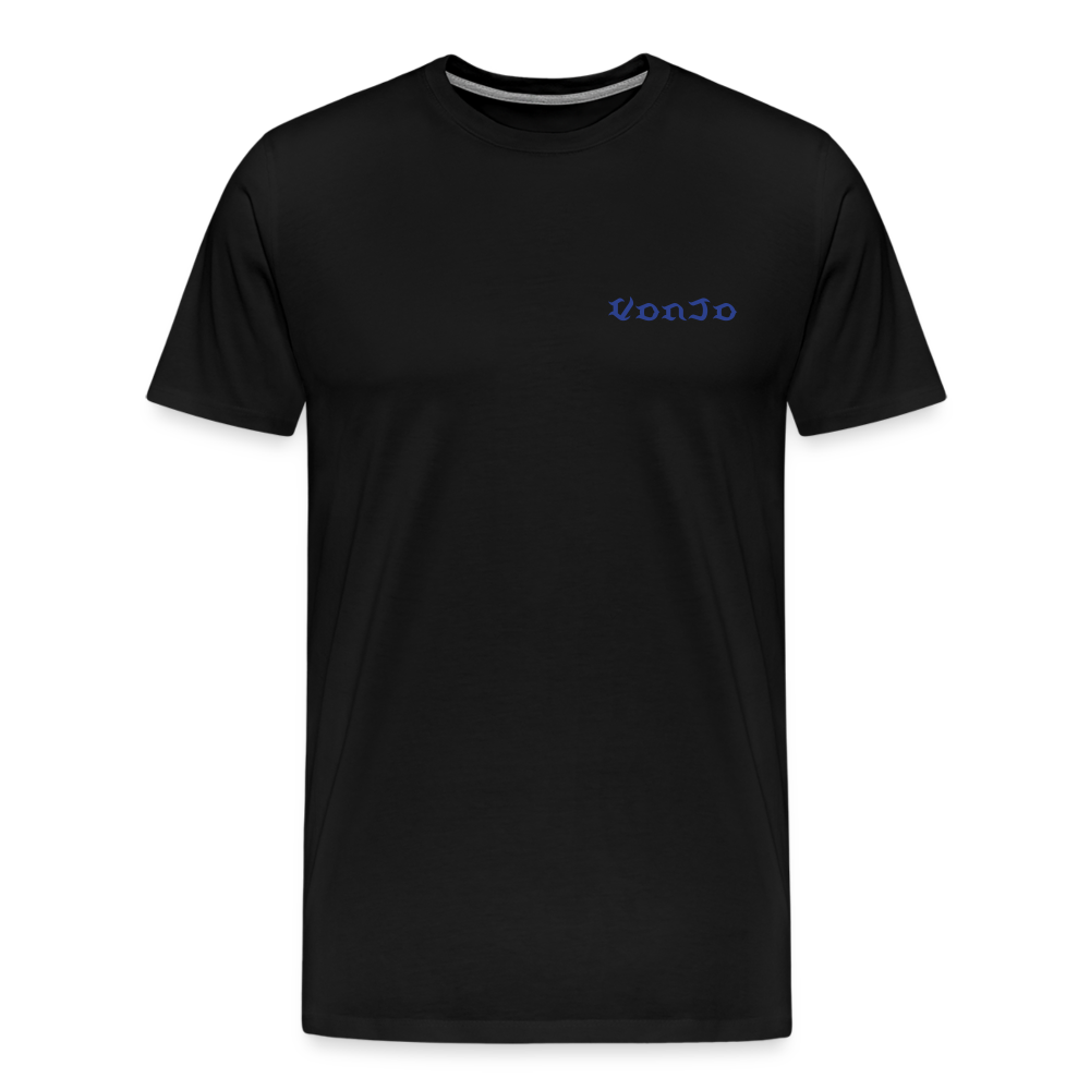 Men's God is Love (Blue Letter) Tee - black