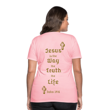 Load image into Gallery viewer, Women’s Jesus is the Way Tee - pink
