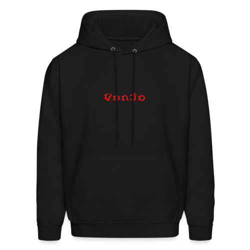 Unisex God is Love Hoodie (Red Letters) - black