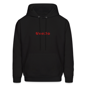 Unisex God is Love Hoodie (Red Letters) - black