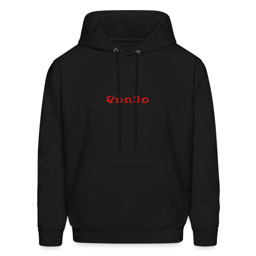 Unisex God is Love Hoodie (Red Letters) - black